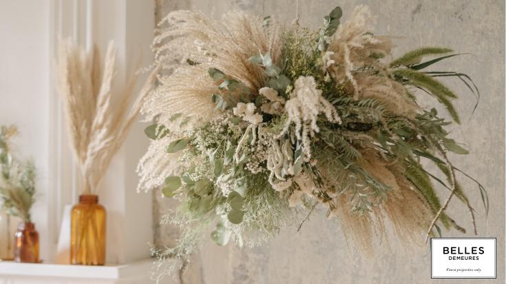 Bergamotte, mille et un bouquets de fleurs séchées pour la maison |  Magazine Belles Demeures