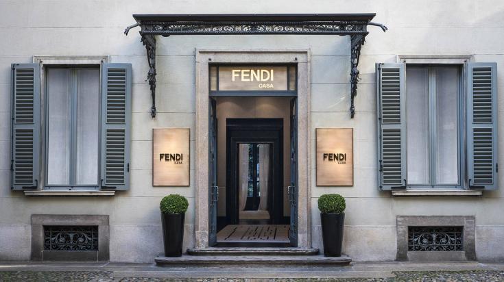 Fendi Casa inaugurates the first flagship store in Milan - Interni
