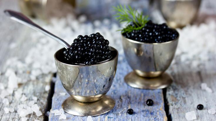Prunier célèbre les 100 ans du caviar français