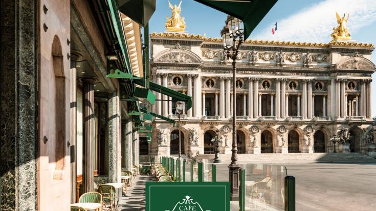 Photo Argentique Originale – Paris 1930 – Café De La Paix – Fête Du Muguet